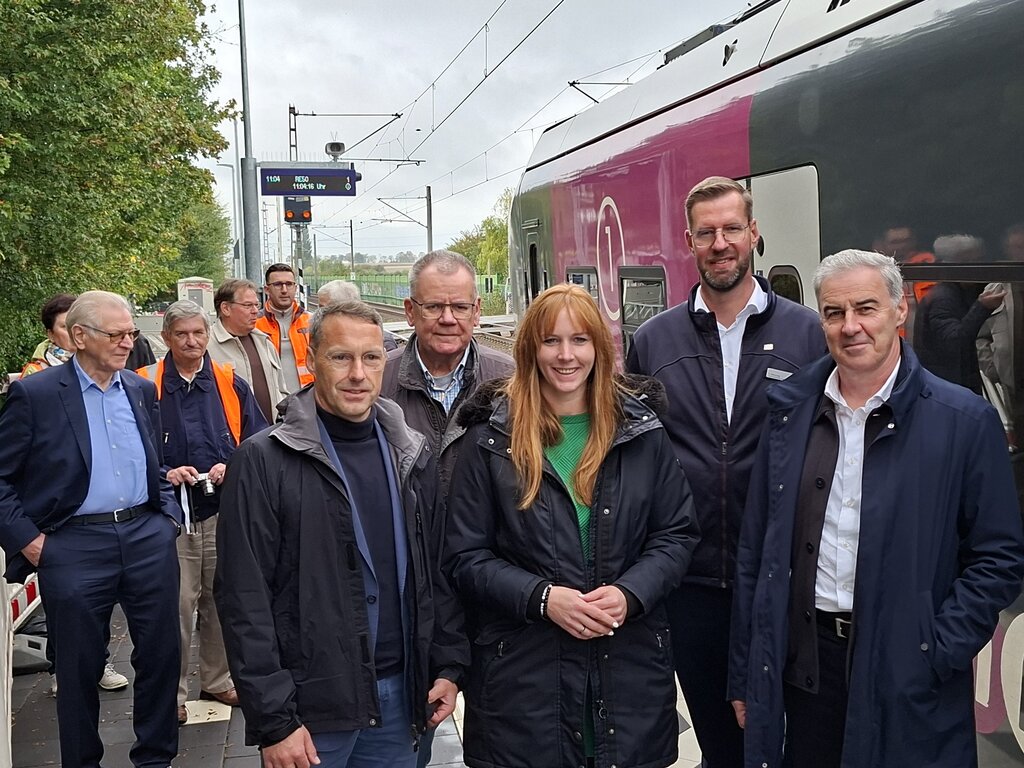 Endlich sind beide Bahnhalte in der Gemeinde Lengede barrierefrei. Foto: Regionalverband