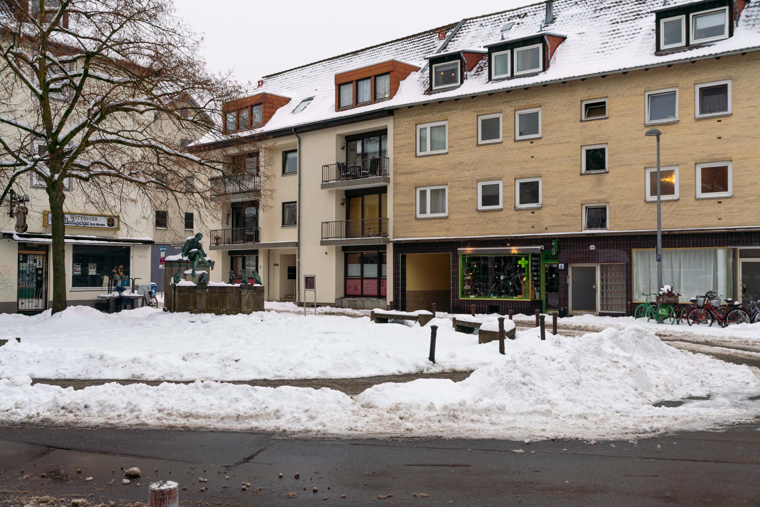 So sieht der Platz am B&auml;ckerklint aktuell aus.