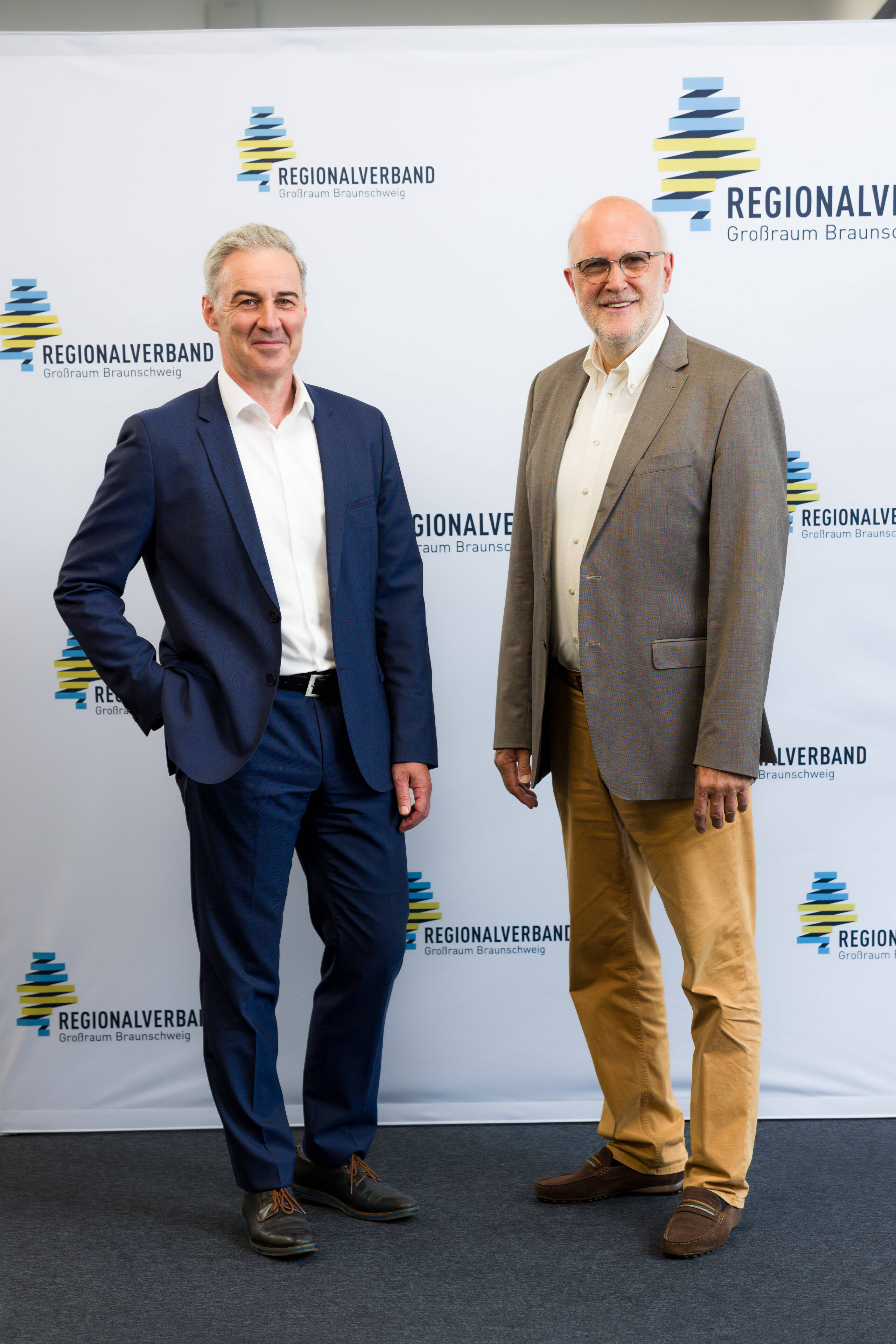 Verbandsdirektor Ralf Sygusch und Verbandsvorsitzender Detlef Tanke