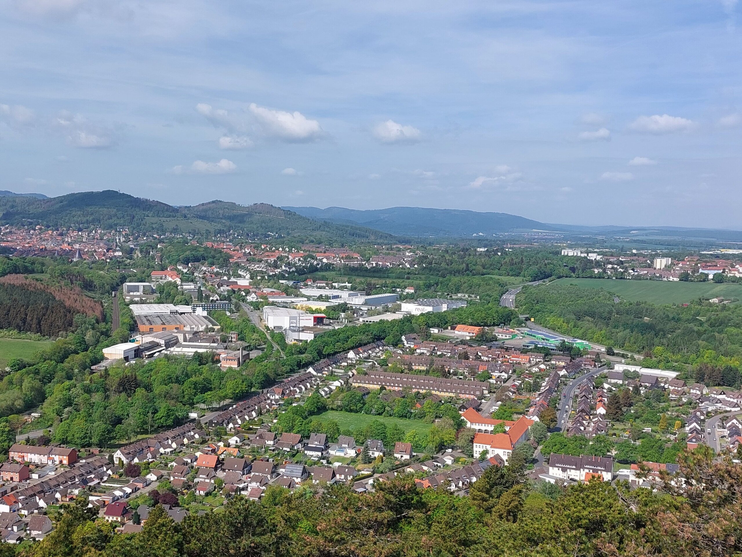 Luftaufnahme Stadt Goslar
