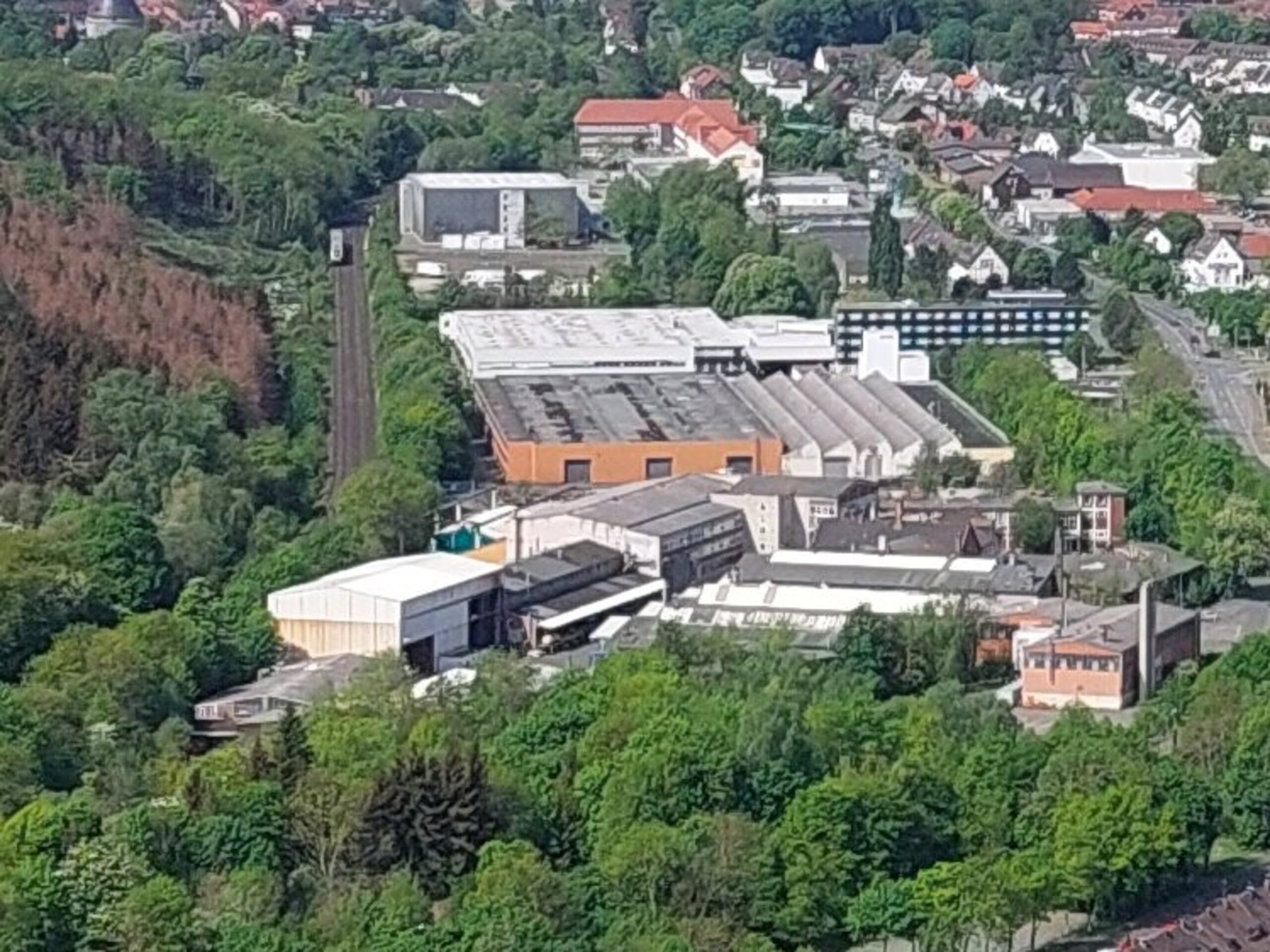 Luftaufnahme Stadt Goslar