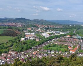 Luftaufnahme Stadt Goslar