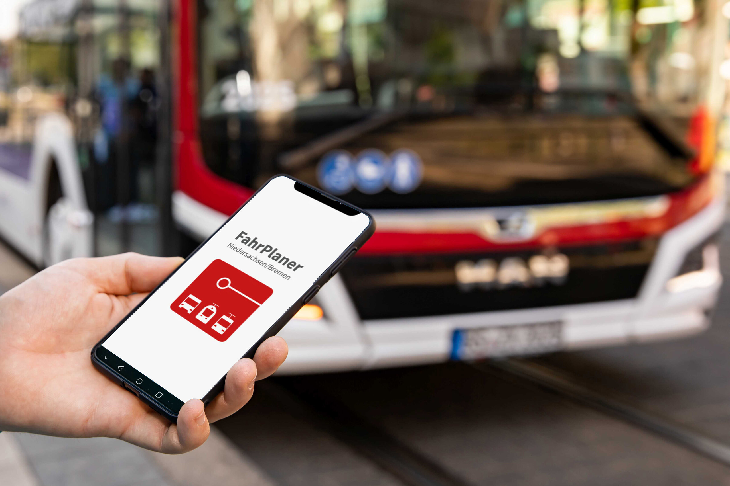 Symbolbild zu der ÖPNV-App "Fahrplaner"
