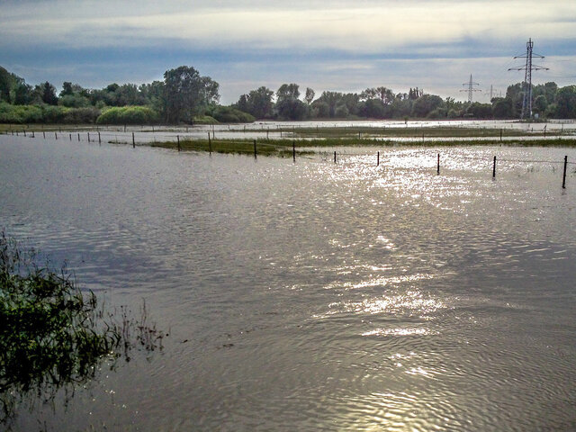 Hochwasser 2013 in Querum
