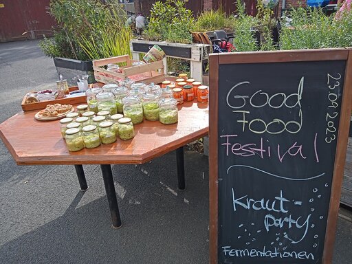 Förderprogramm "Klimafreundlich leben" Projekt "Good Food Festival", 2023