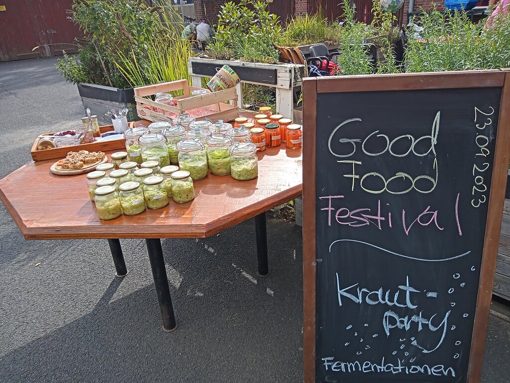 Förderprogramm "Klimafreundlich leben" Projekt "Good Food Festival", 2023