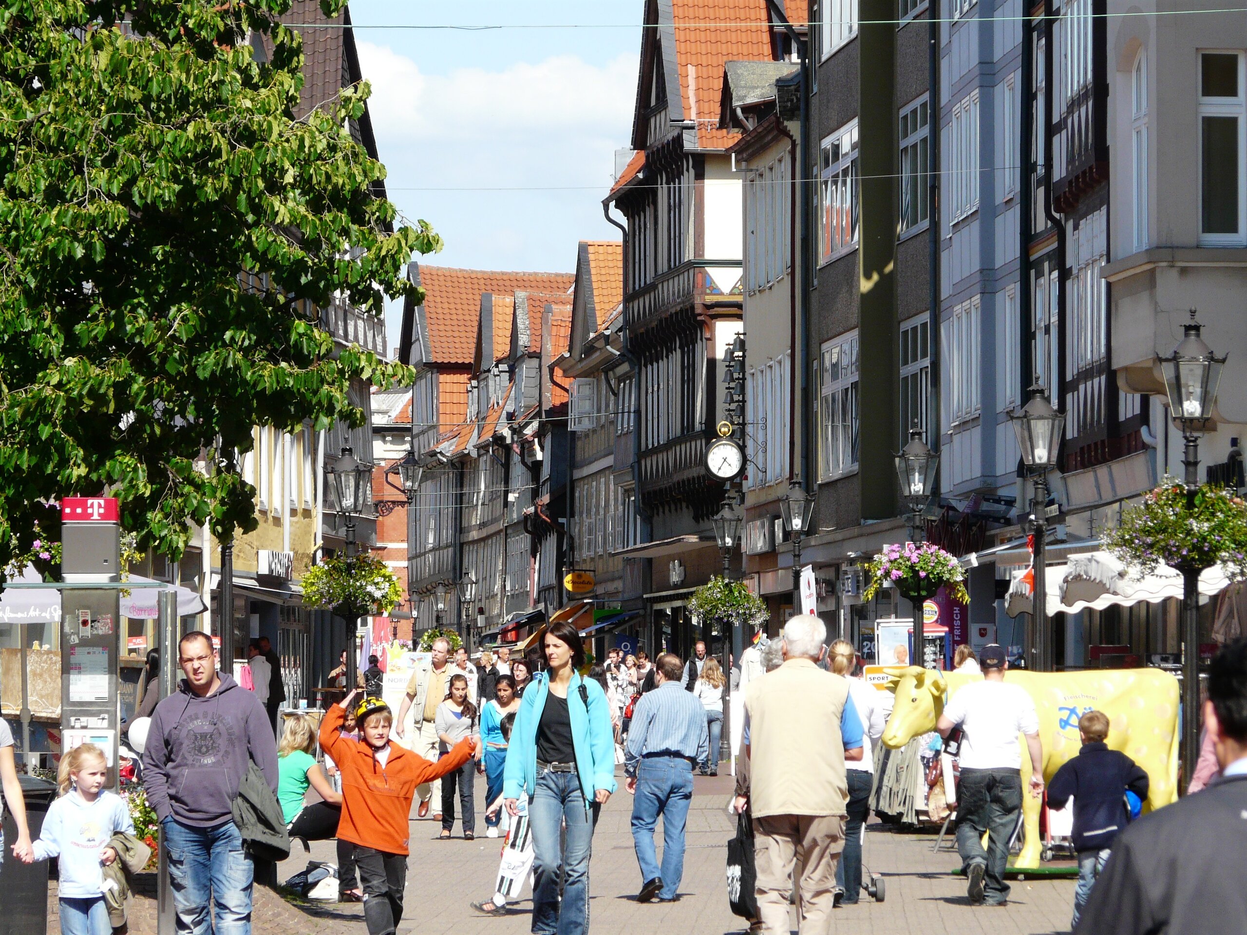 Fußgängerzone von Wolfenbüttel