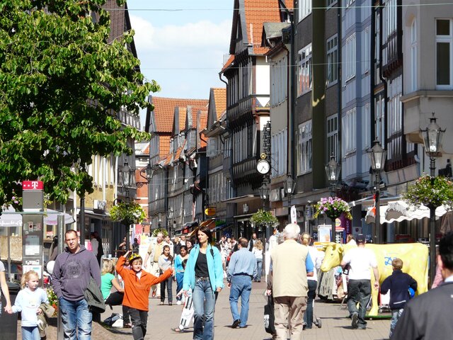 Fußgängerzone von Wolfenbüttel