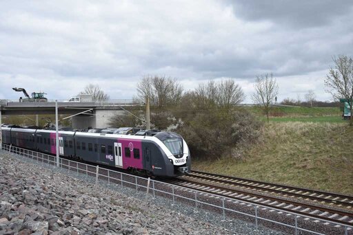 Ein enno auf der Fahrt von Wolfsburg nach Braunschweig.