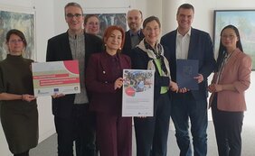 Bescheidübergabe Machbarkeitsstudie Wertschöpfungspotenziale in der Kreislaufwirtschaft