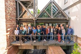 Alle Kooperationspartner plus Vertreter des BfN, der Hochschule Osnabrück und Regionalverbandes.