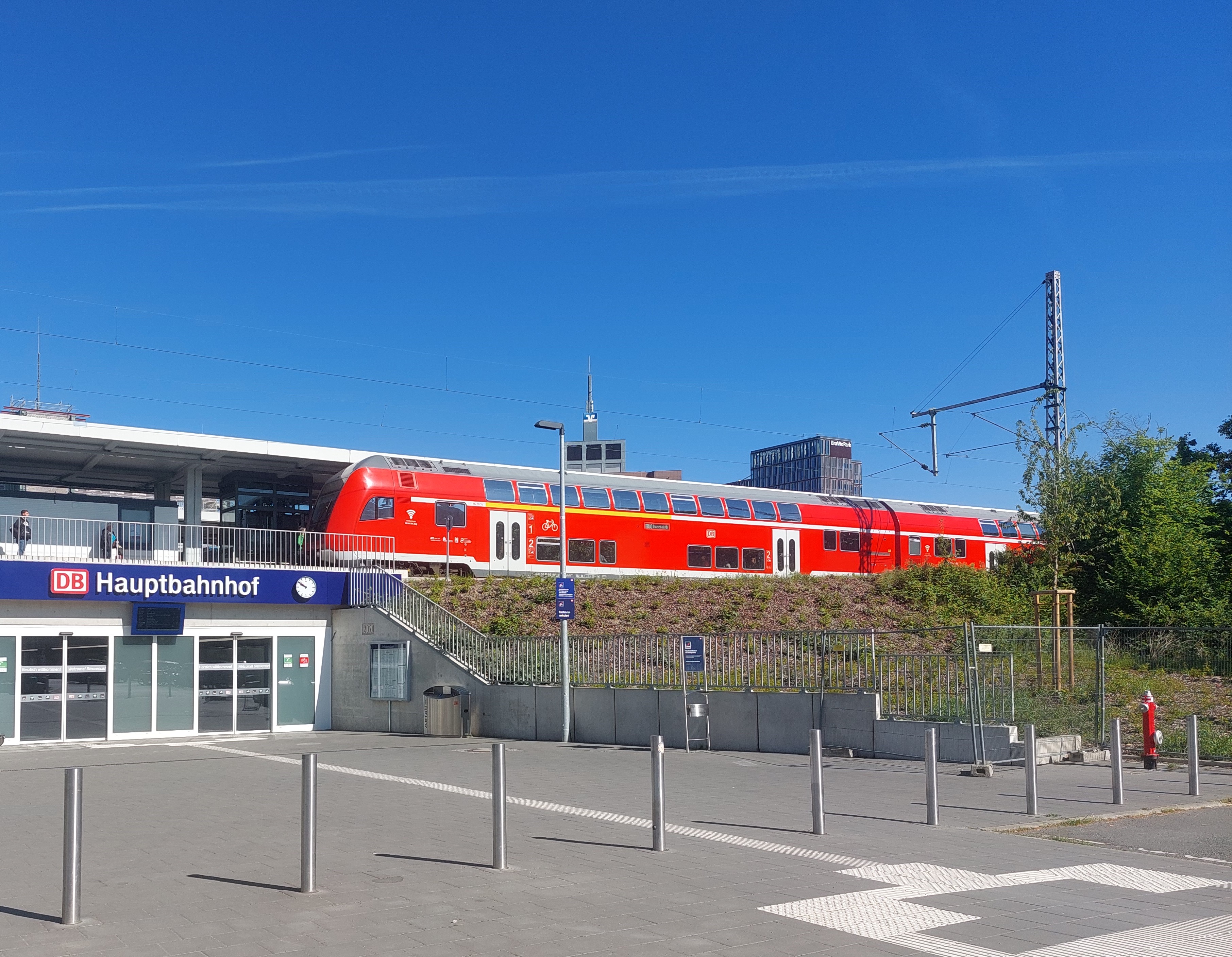 Ein Zug der Deutschen Bahn.